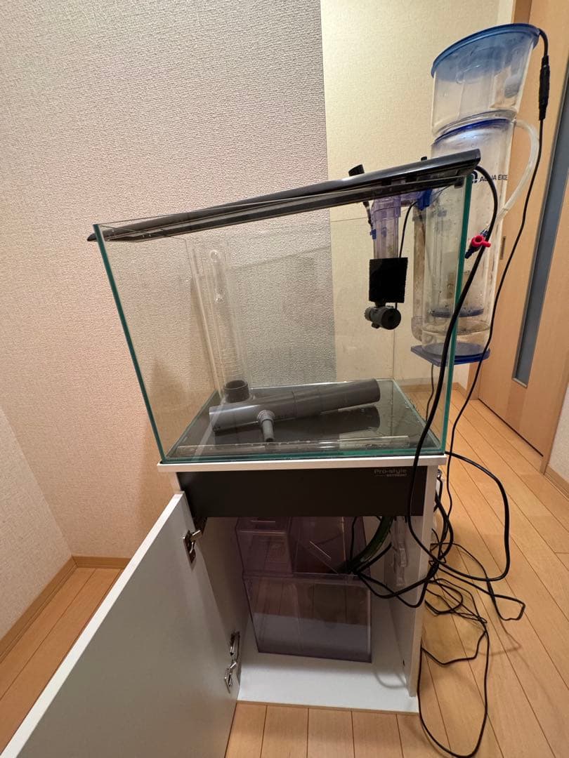 【引き取り限定】45cmオーバーフロー水槽 60Hz