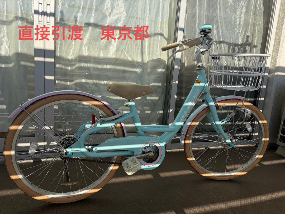 直接引渡　東京都　水色 子供用自転車 20インチ