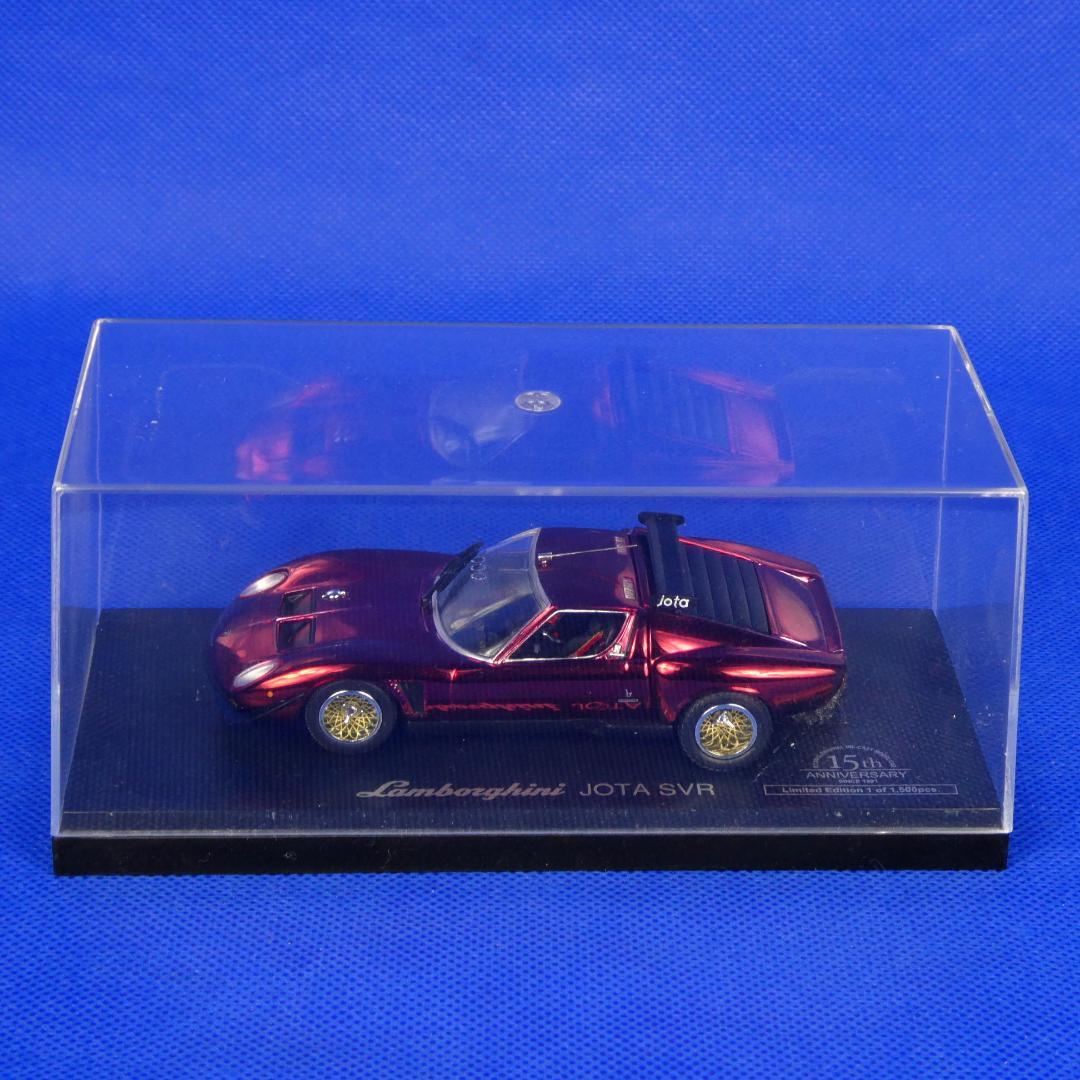 ランボルギーニイオタSVR★京商１５周年記念モデル★１５００限定★クロームレッド