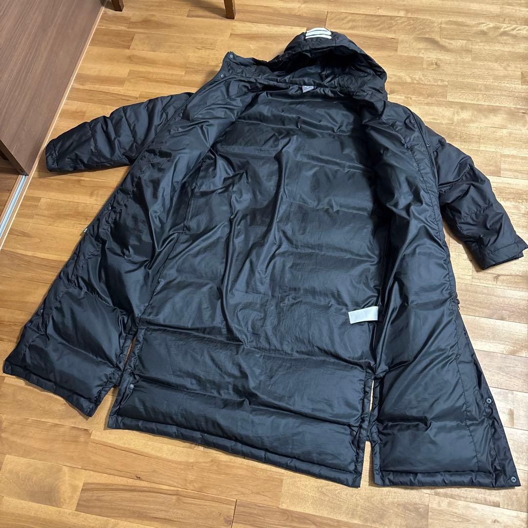 PUMA ブラック ベンチコート　ロング