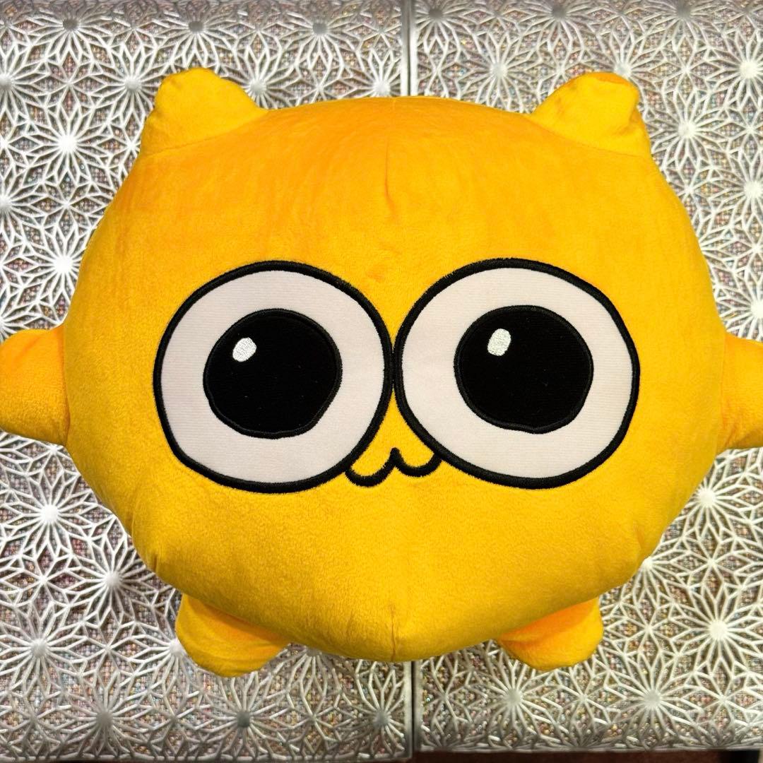 うんたねこ BIGぬいぐるみ ノーマル目