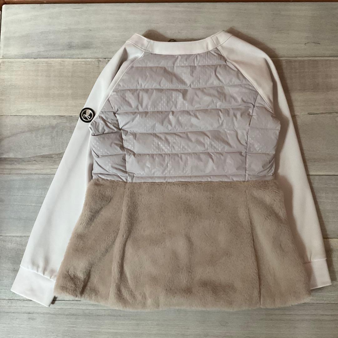 極美品MARK & LONA 異素材中綿ジップアップジャケット 38