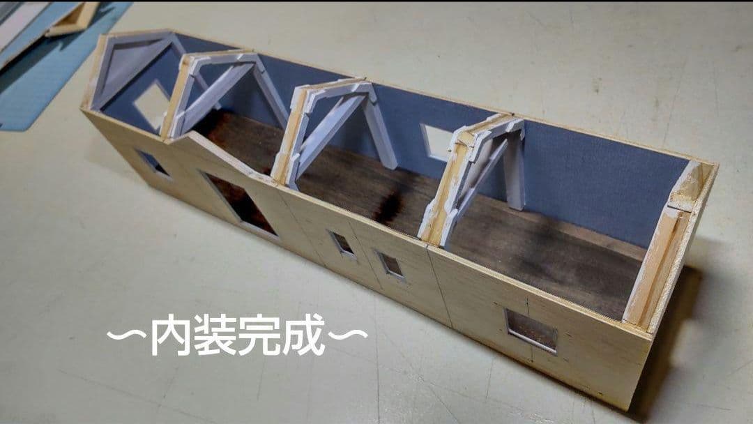 ラジコン　トレーラーハウス詳細①　木造トレーラーハウス