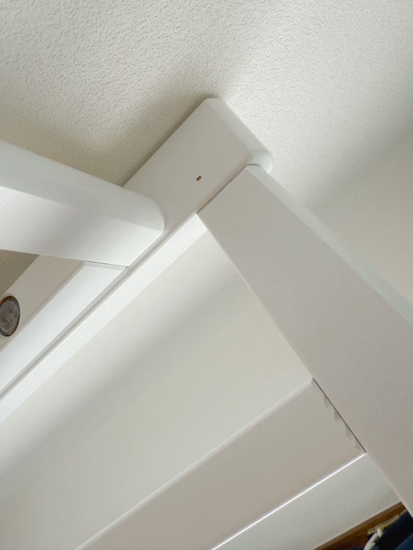 ヤマサキ　ホワイト　ベビーベッド　コンパクト　ミニ　2オープン　yamasaki