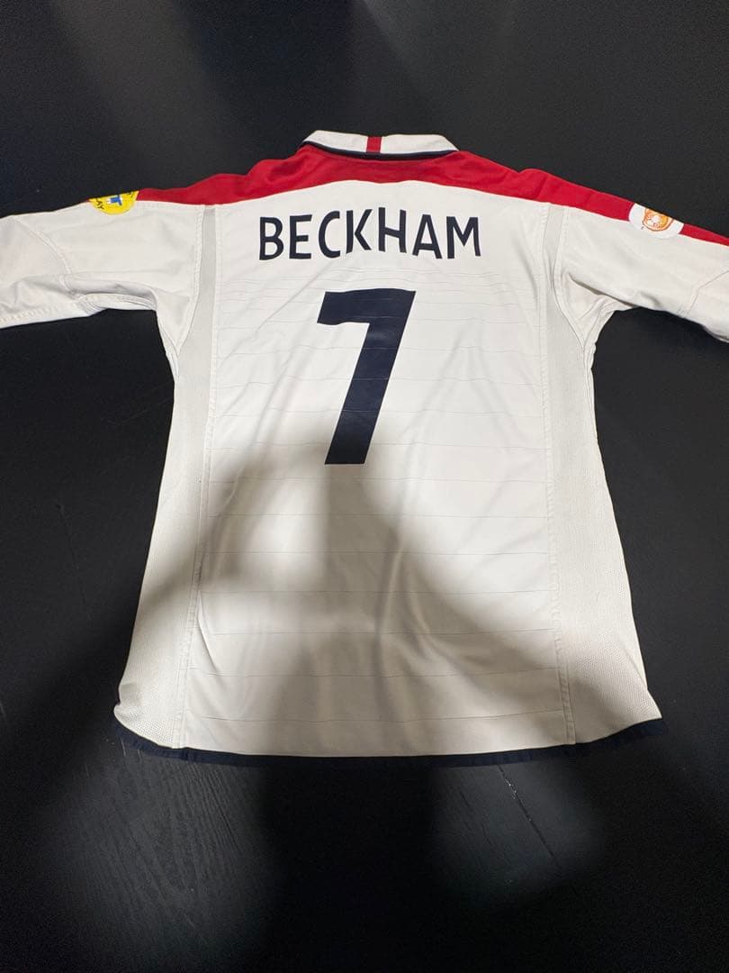 ベッカム　イングランド代表ユニフォーム