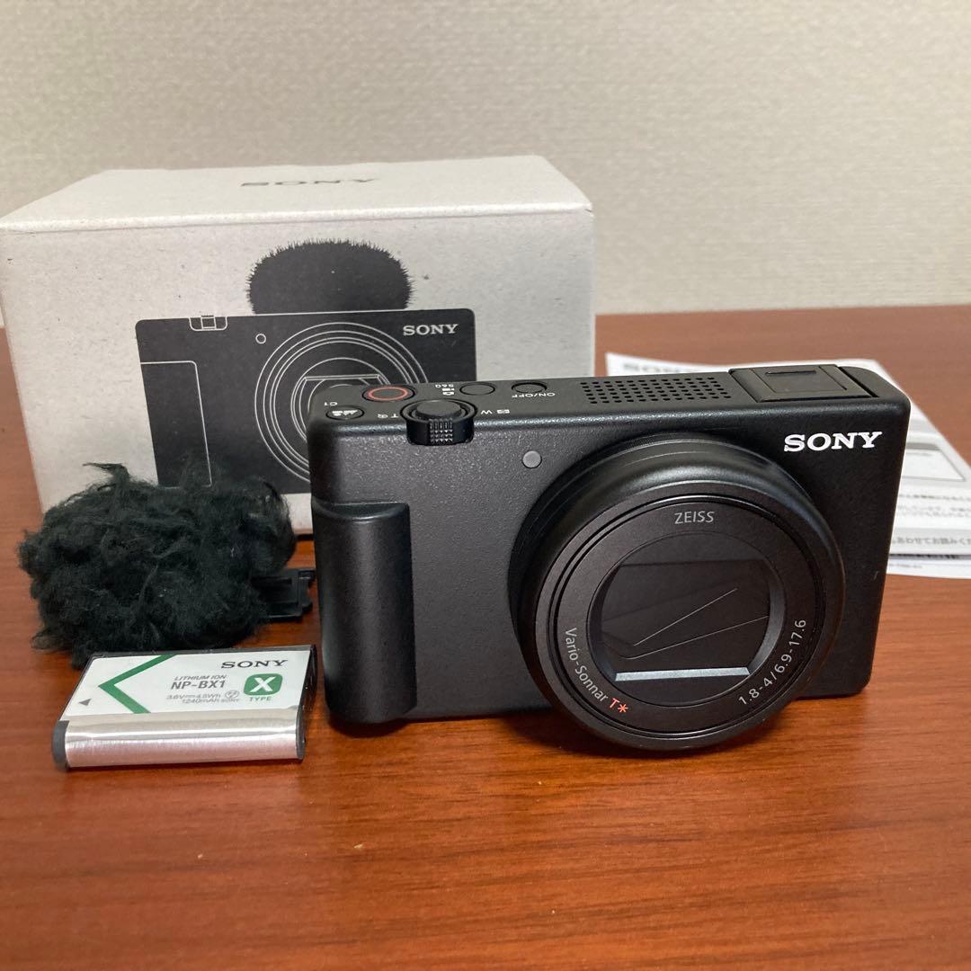 付属品完備 SONY VLOGCAM ZV-1M2 B ZV-1 Ⅱ ブラック