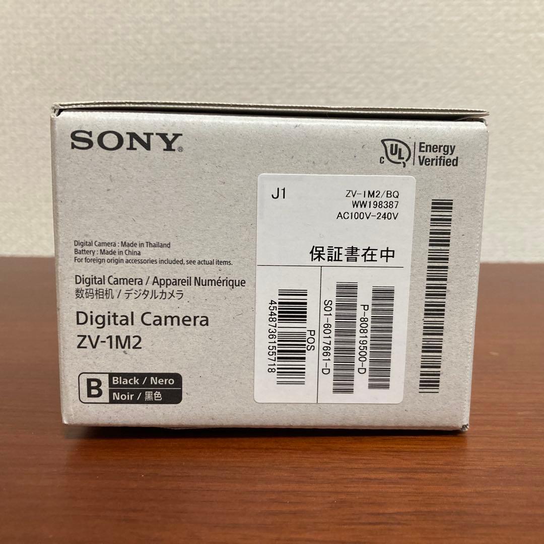 付属品完備 SONY VLOGCAM ZV-1M2 B ZV-1 Ⅱ ブラック