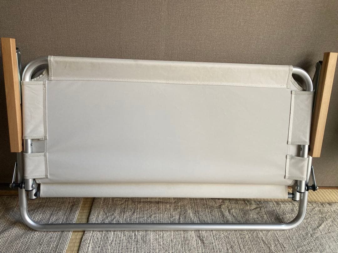 無印良品　ベンチ　アルミ　折りたたみ