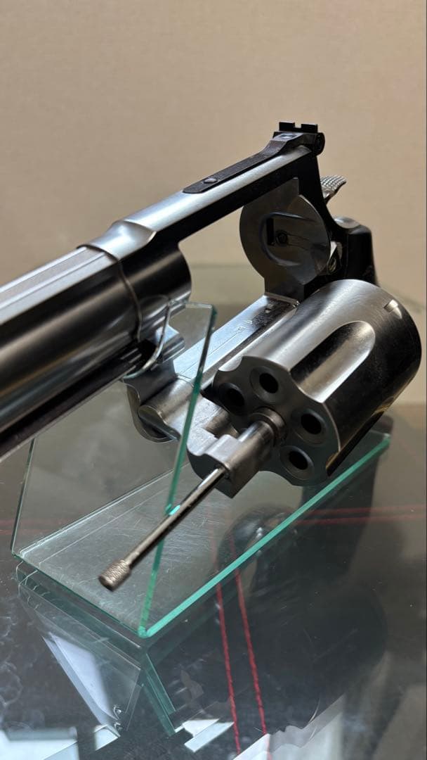 【美品】タナカ S&W M500 ステンレス 8インチ ガスリボルバー 6mm