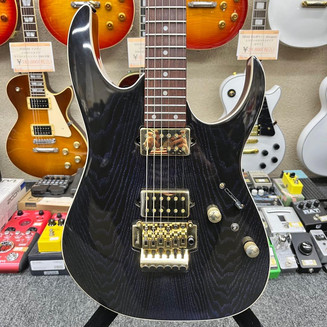 【11603】Ibanez RG421 HPAH Blue Wave Black