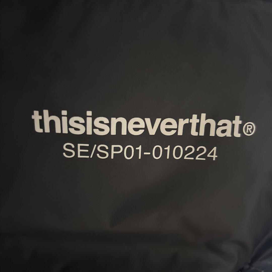 thisisneverthat ブラックダウンジャケット