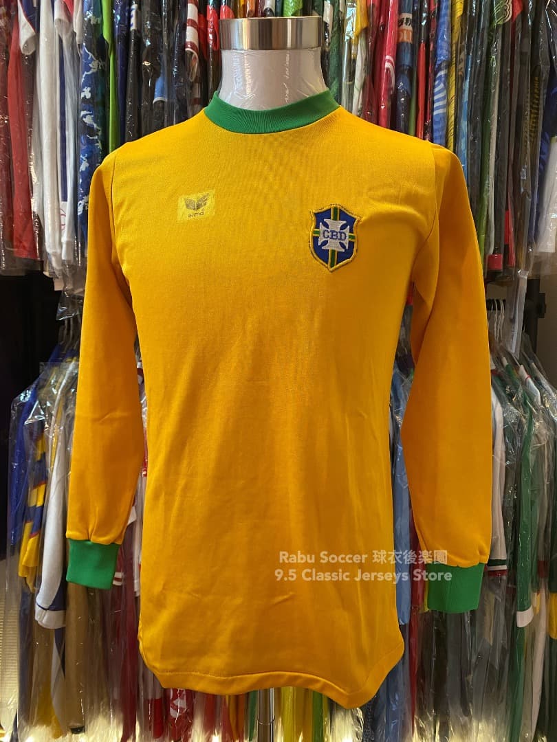 ブラジル代表 80/81 ホーム ユニフォーム 長袖