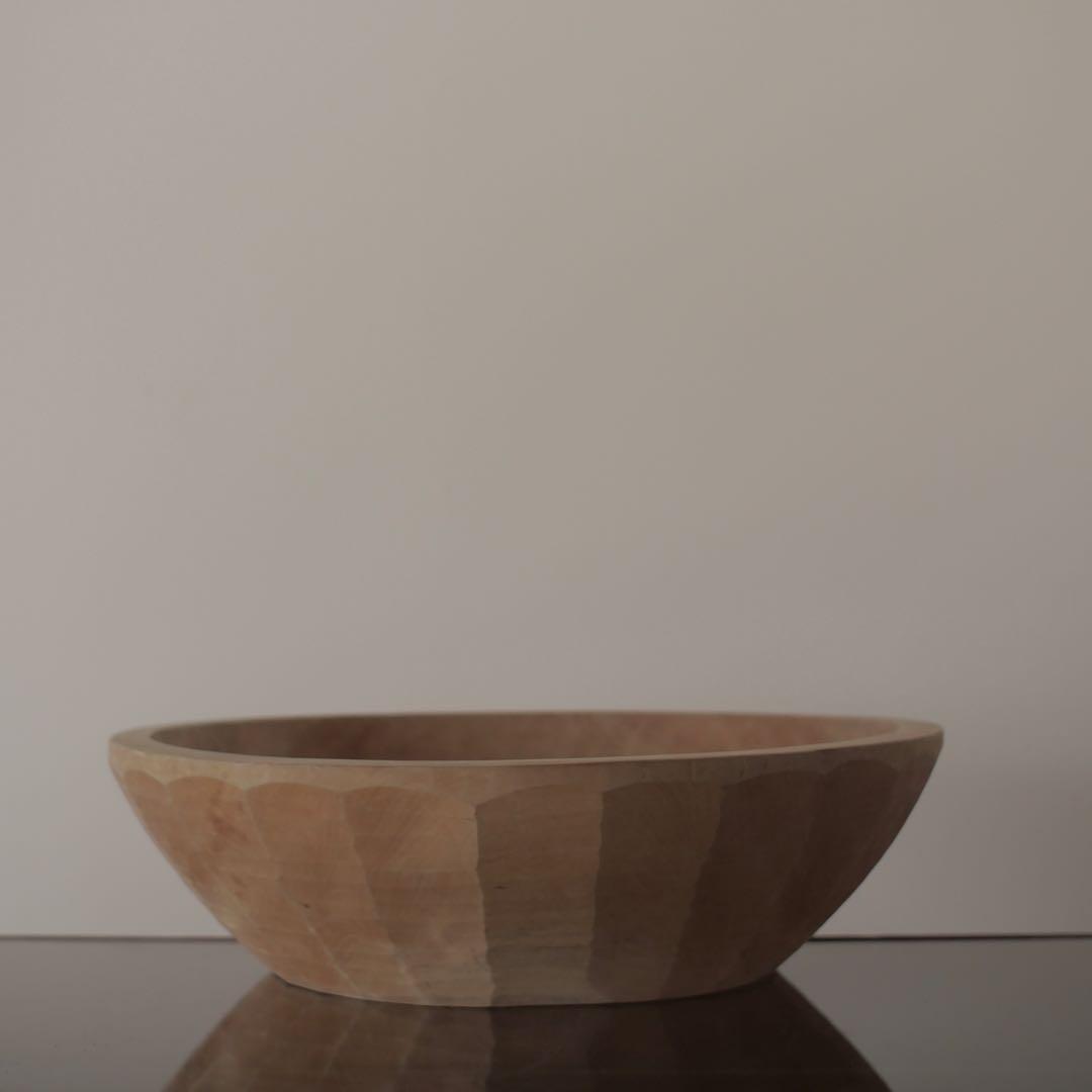 こね鉢　まゆ皿　木鉢　アート　民藝　古家具　古道具　アンティーク　昭和レトロ