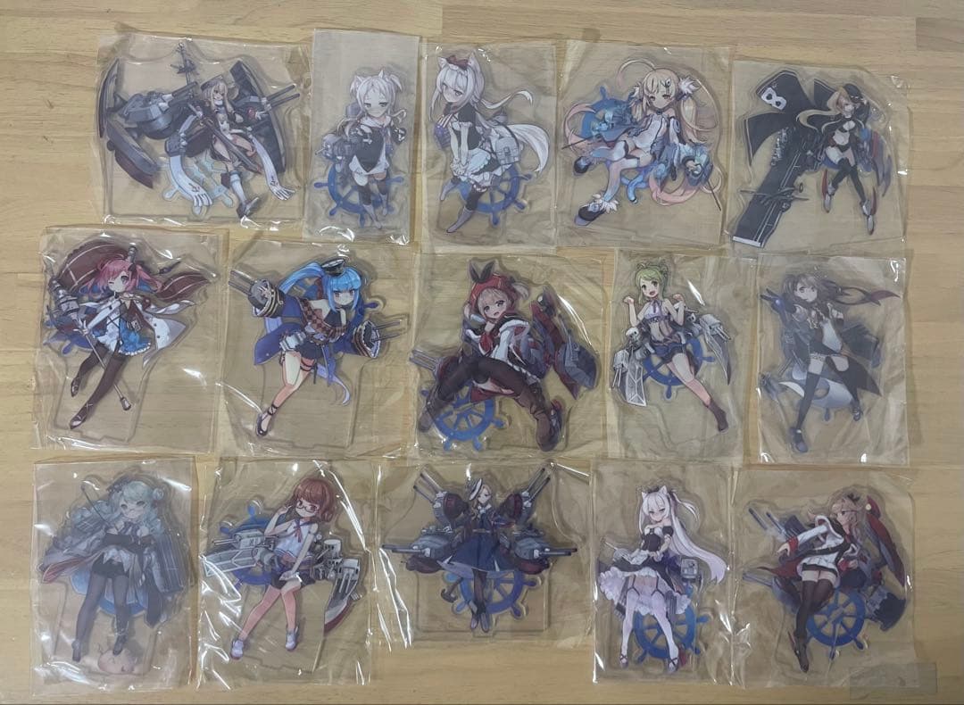 アズールレーン　アクリルスタンド28種類