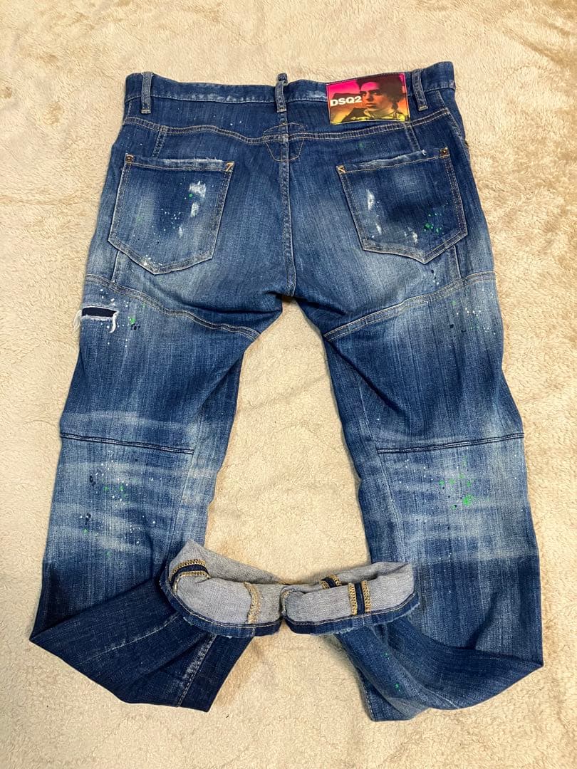 【マウイバーナード様】DSQUARED2TIDY BIKER ジーンズサイズ50