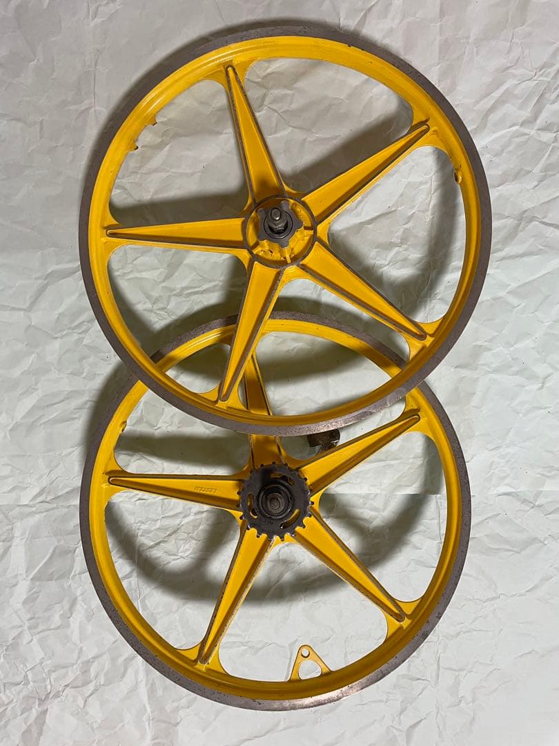 LESTER MAG WHEELS SET COASTER 黄】前後set