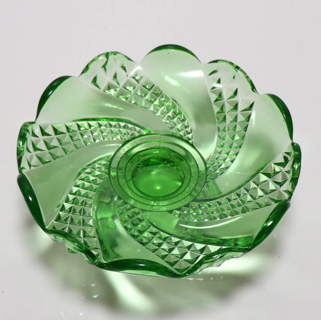 オールド・バカラ 激レアウランガラス製セルポンティーヌ コンポート アンティーク