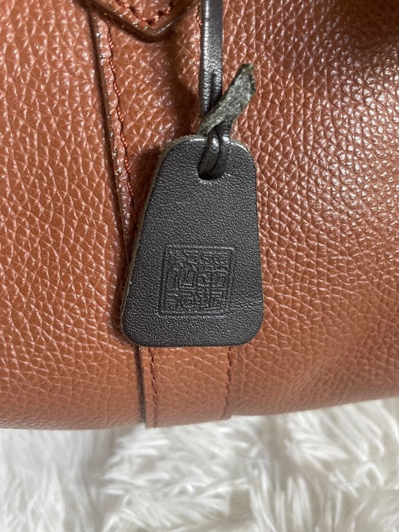 希少　森田鞄 2way 斜めがけ可 肩かけ可 ボストンバッグ ショルダー付き