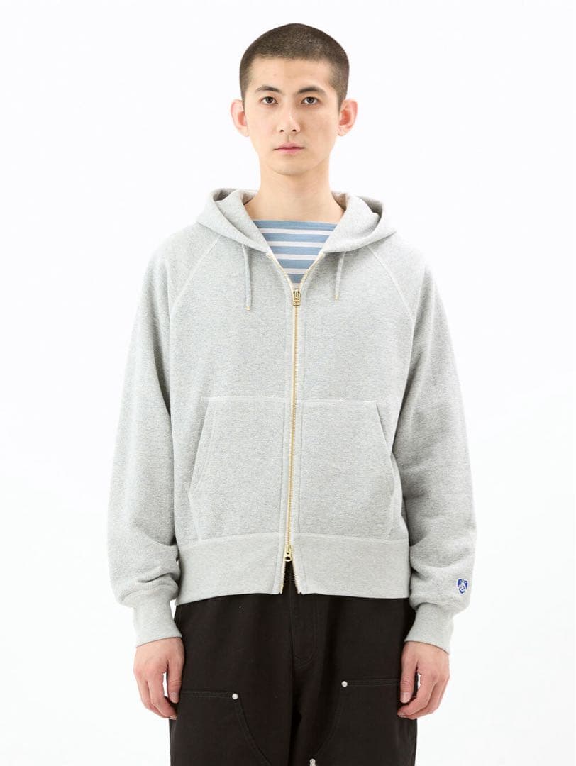 ORCIVAL | 〈別注〉コットン裏毛 フルジップパーカー MEN