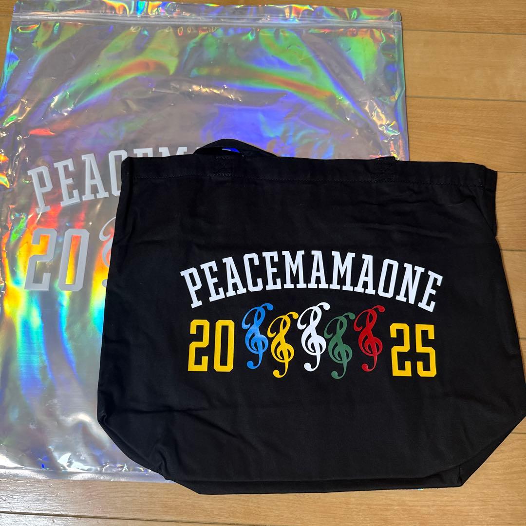 PEACEMAMAONE ✖️MAMAトートバッグ