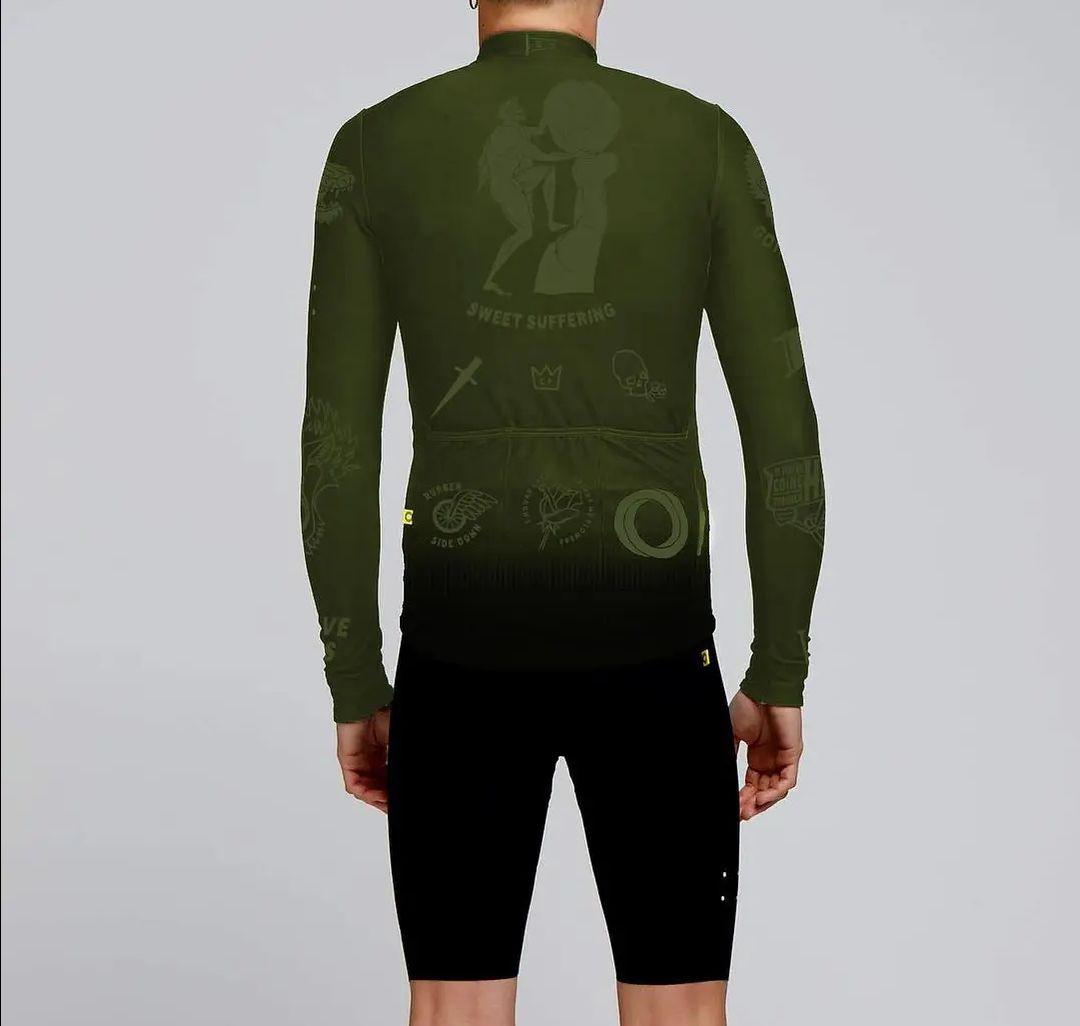 【新品未使用】Leave Pass long sleeve jersey