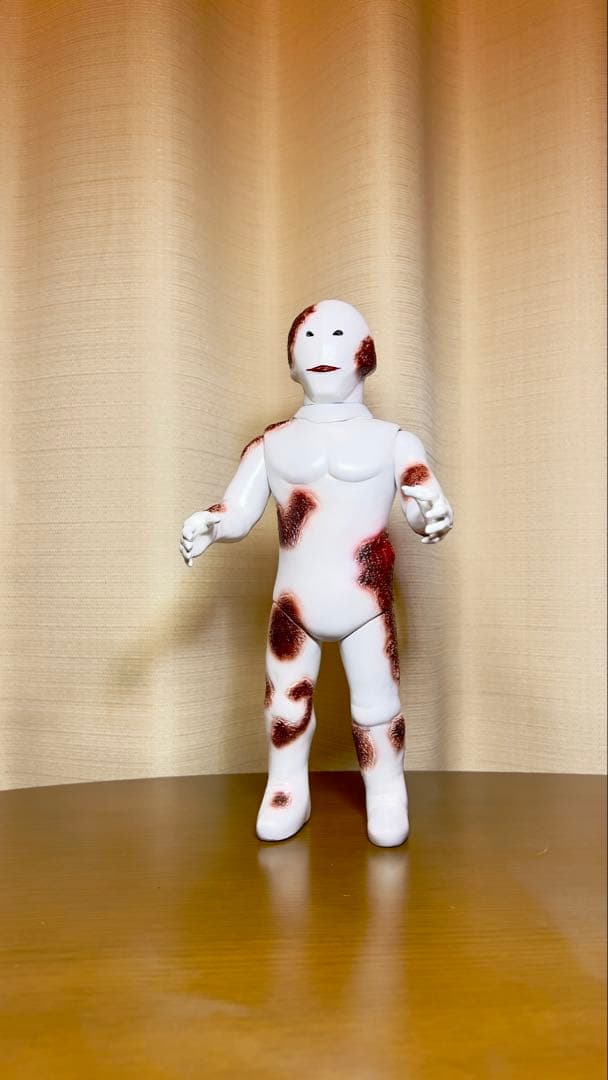 詳細不明　スペル星人　スタンダードソフビ　無版権　マルサン　ブルマァク　ポピー