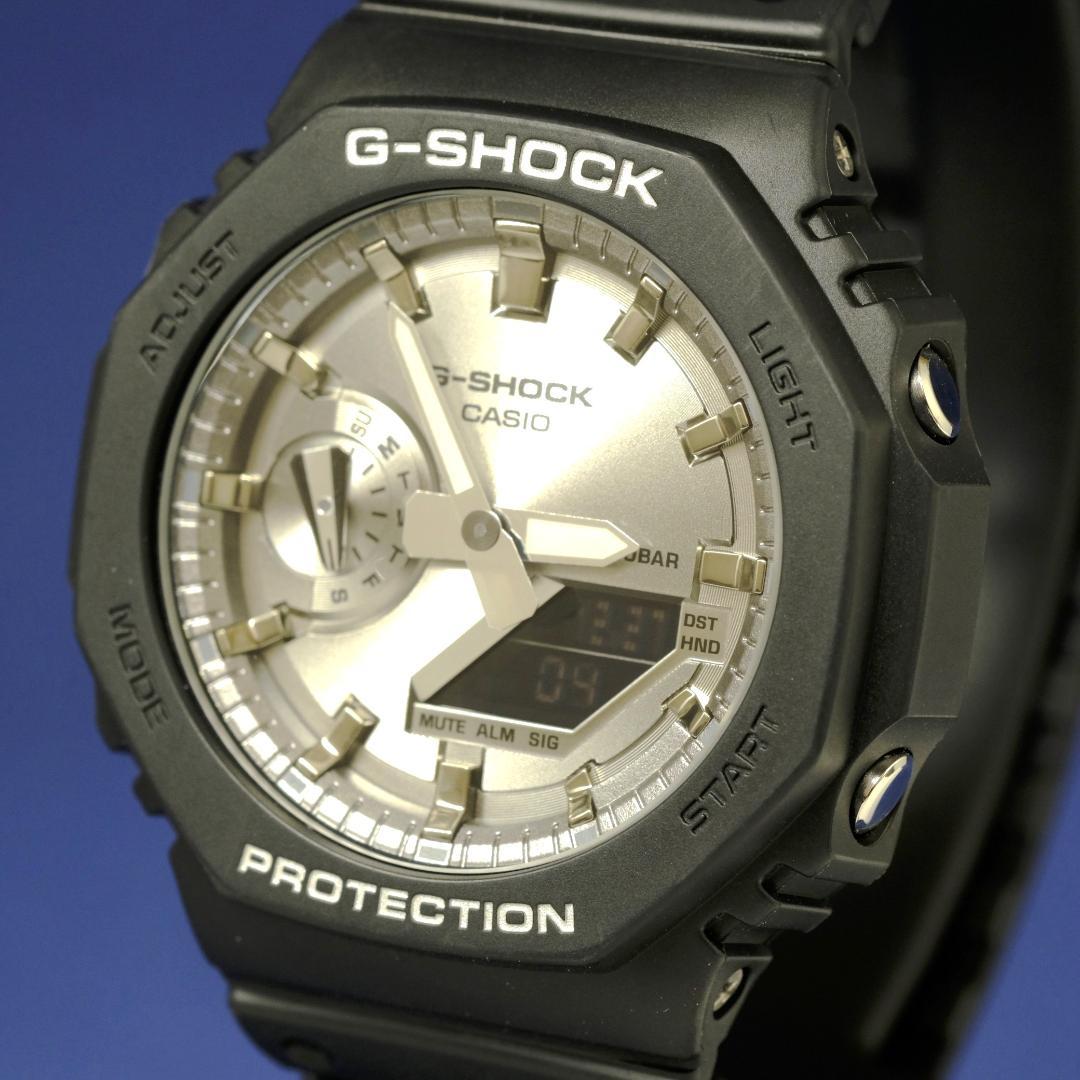 【綺麗】G-SHOCK GA-2100SB メタリック カシオーク (183)