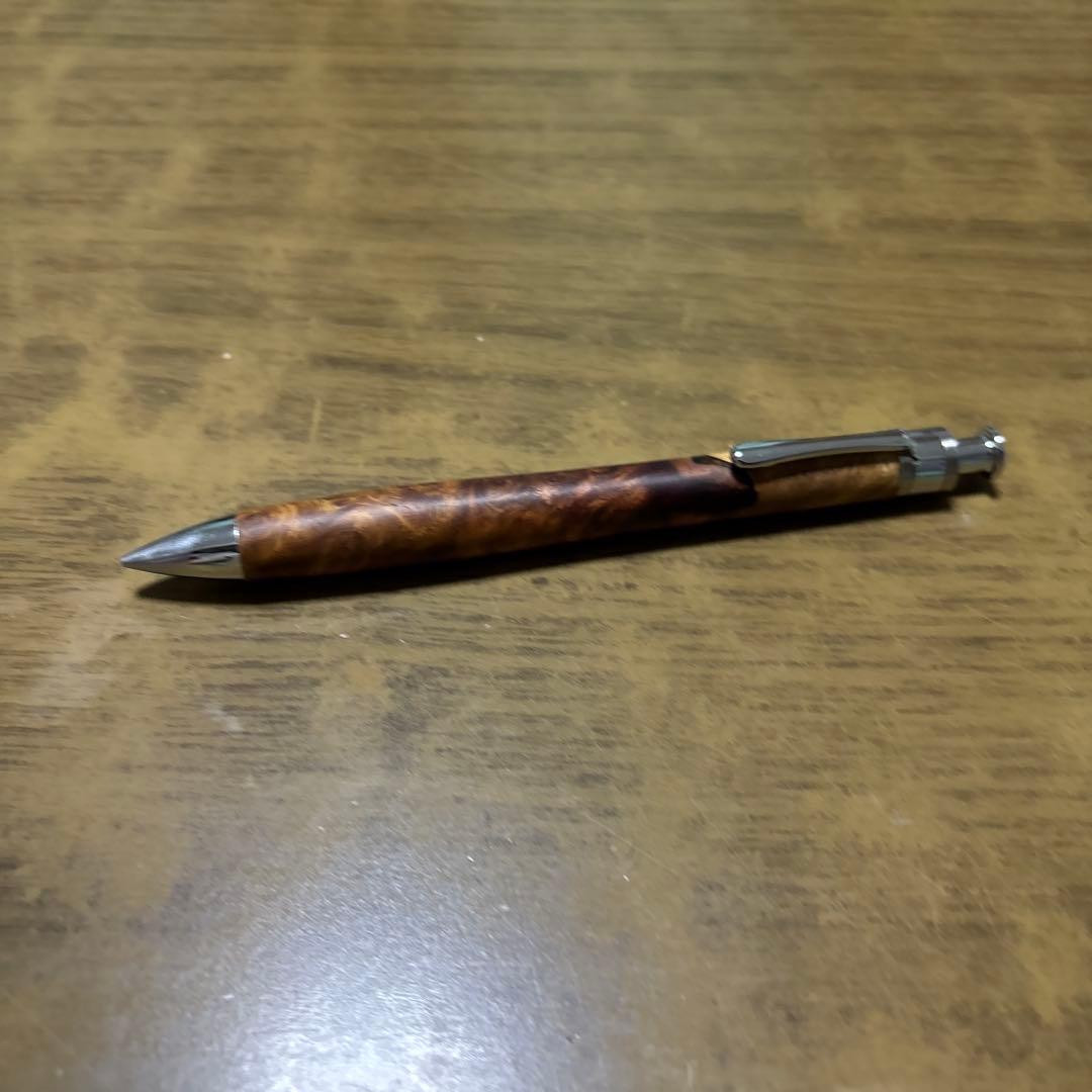 工房楔　花梨紅白　シャープペンシル　0.5mm