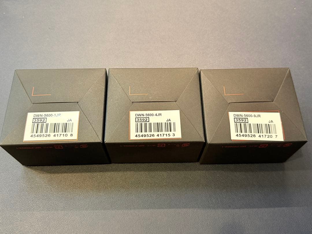 CASIO G-SHOCK NANO DWN-5600 3色セット