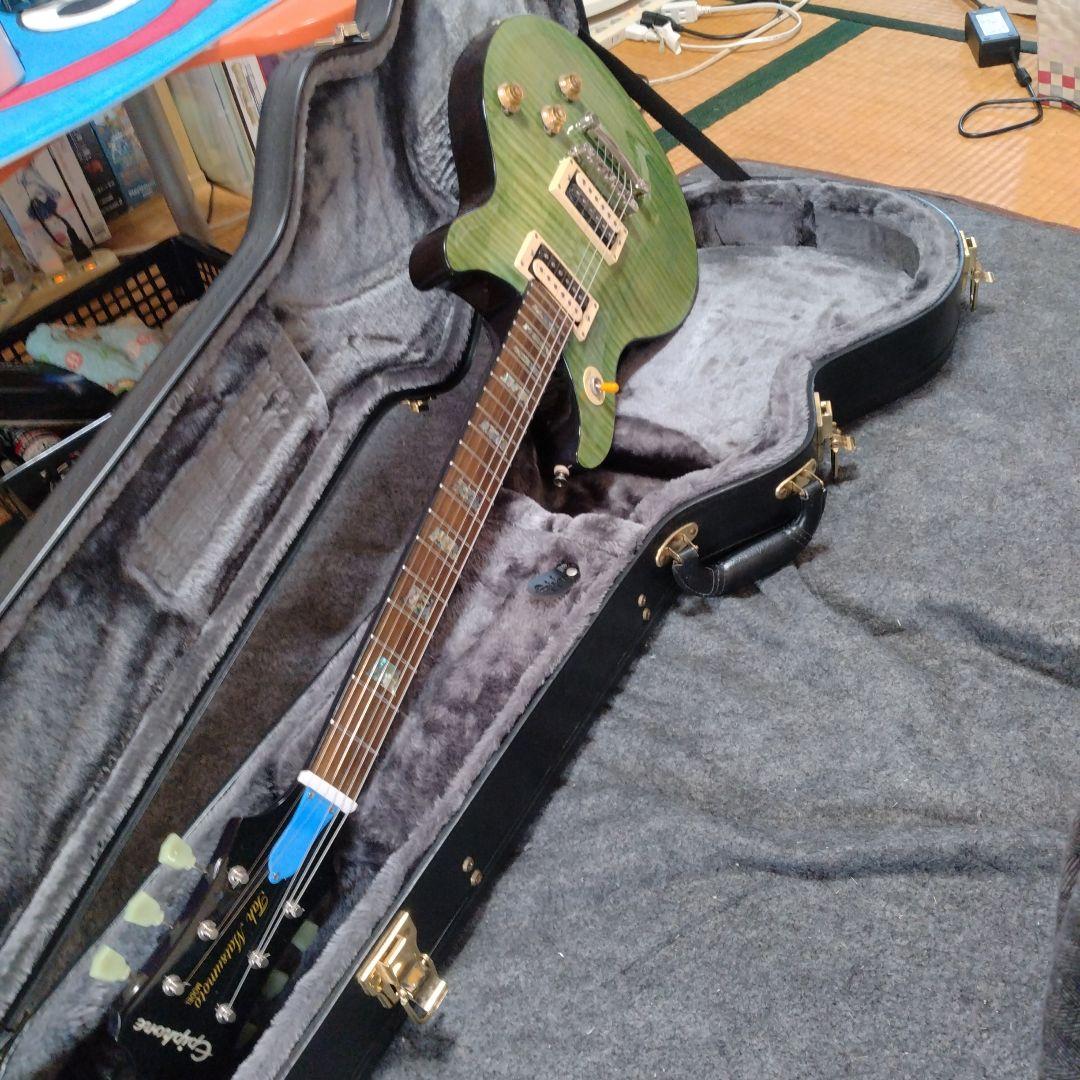 美品Epiphone / Tak Matsumoto DC Aqua Blue