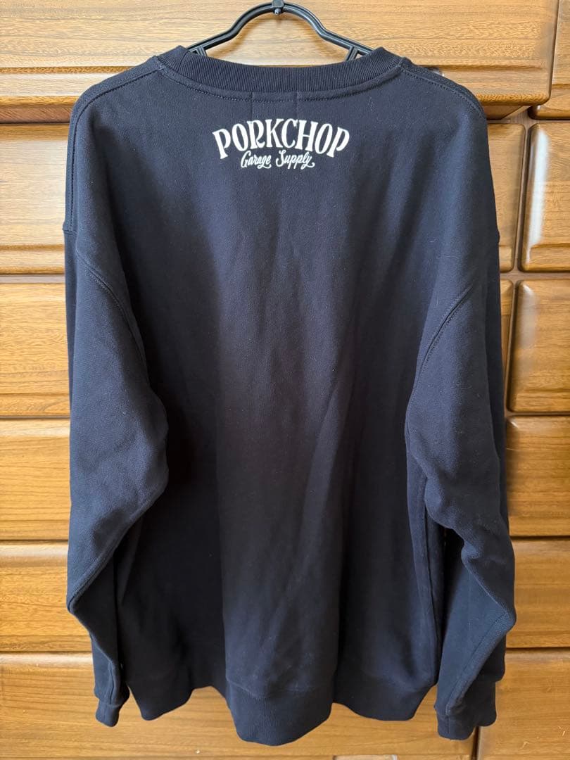 PORKCHOP スウェット ブラック XL ポークチョップCHALLENGER