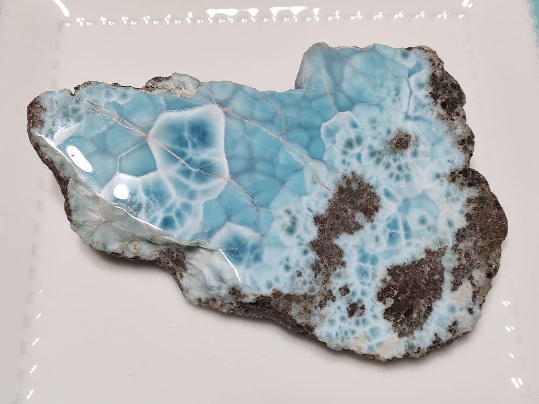 パワーストーン　天然石　原石　ラリマー　重さ338g　No.352