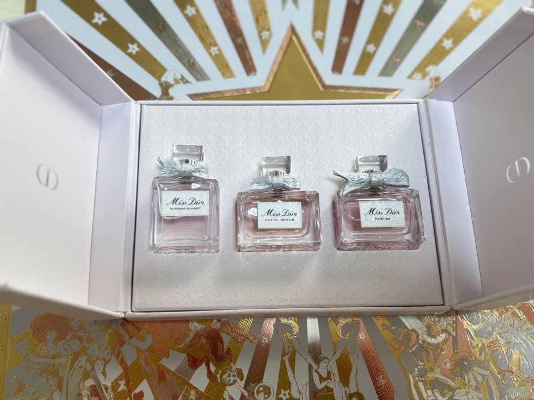 Miss Dior 香水ギフトセット 3本　紙袋付き 2/10までお値引き有り