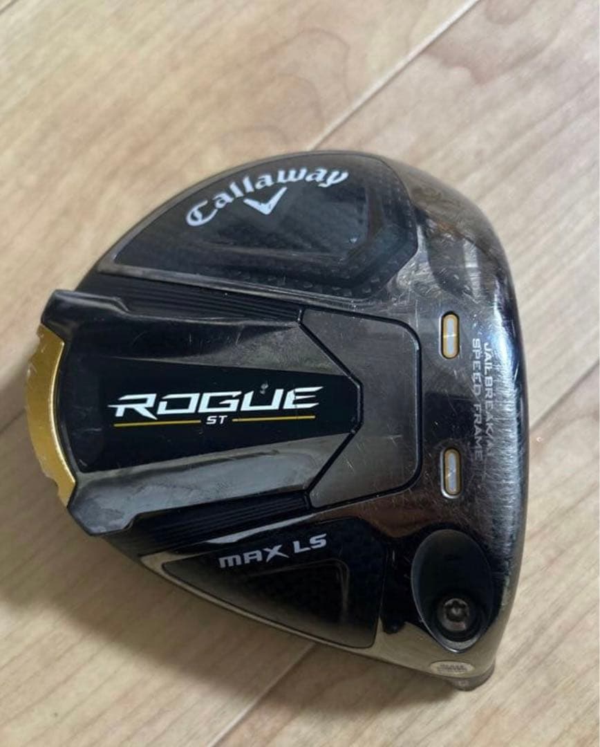 Callaway Rogue ST MAX LS ドライバーヘッド、HC、レンチ