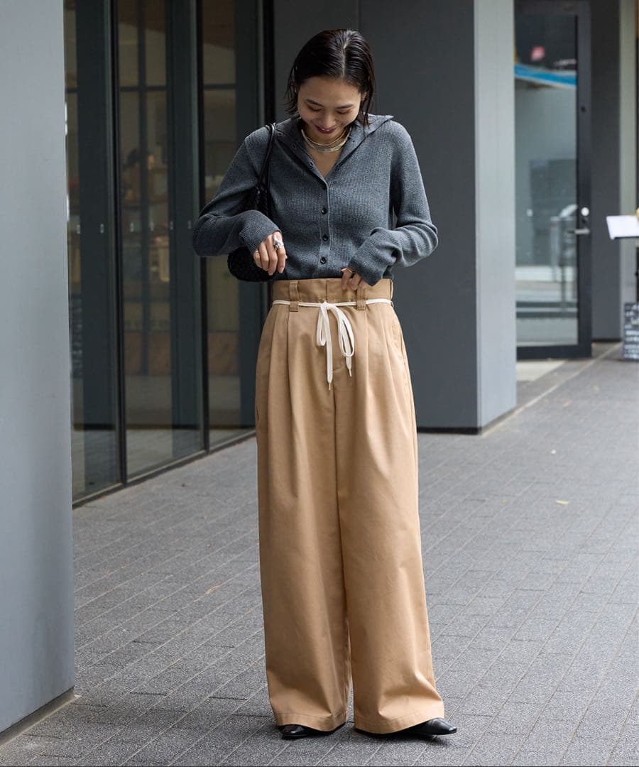 JOURNAL STANDARD 2025AW TCチノワイドパンツ