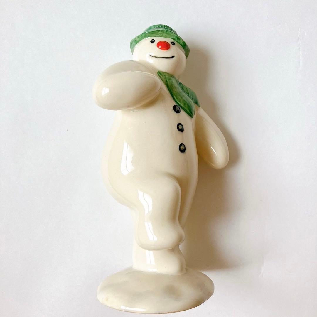 希少☘️レア☘️ロイヤルドルトン　スノーマン　オルゴール　アンティーク