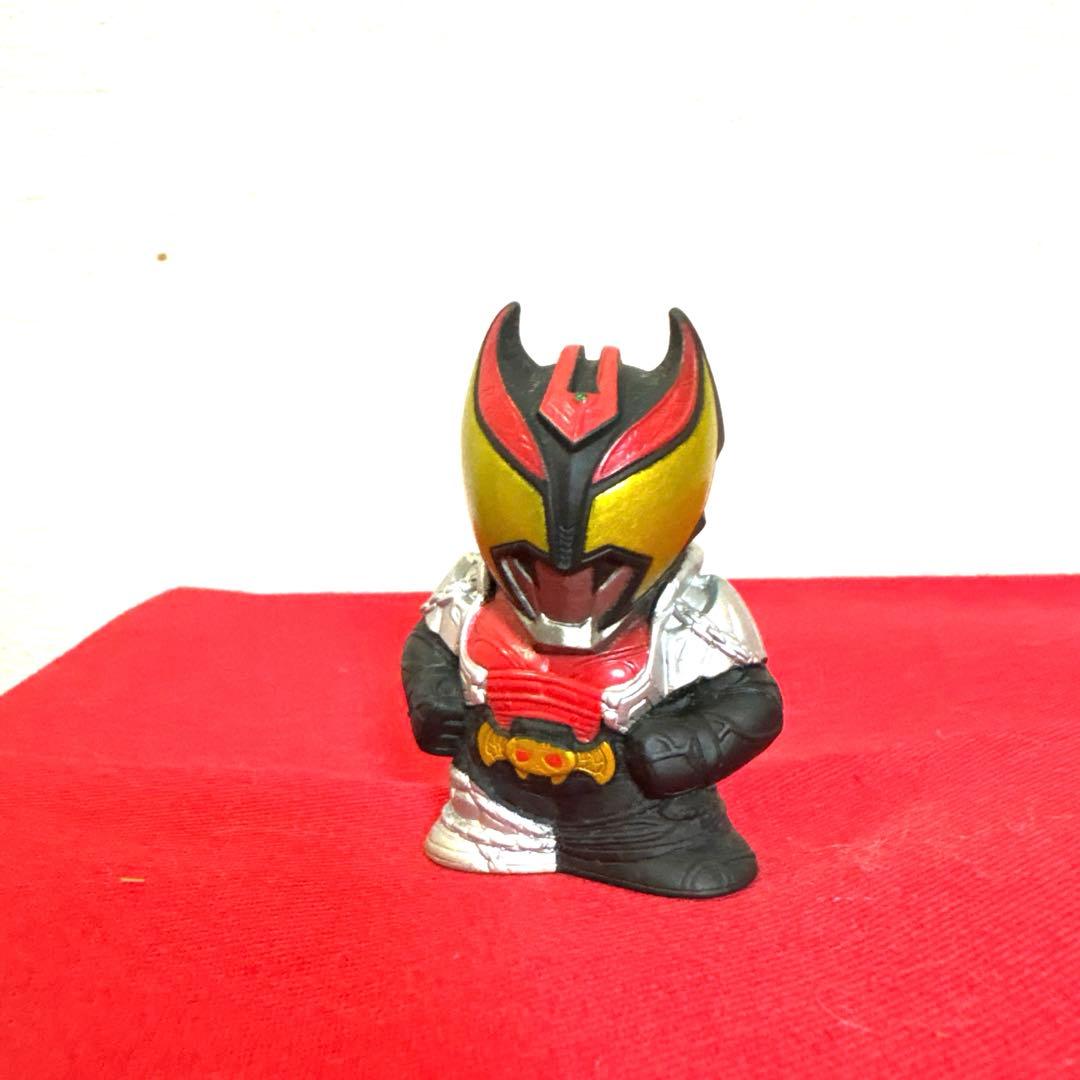 仮面ライダーキバ キバフォーム 紅渡 フィギュア SHF 真骨彫 当時物 金赤銀