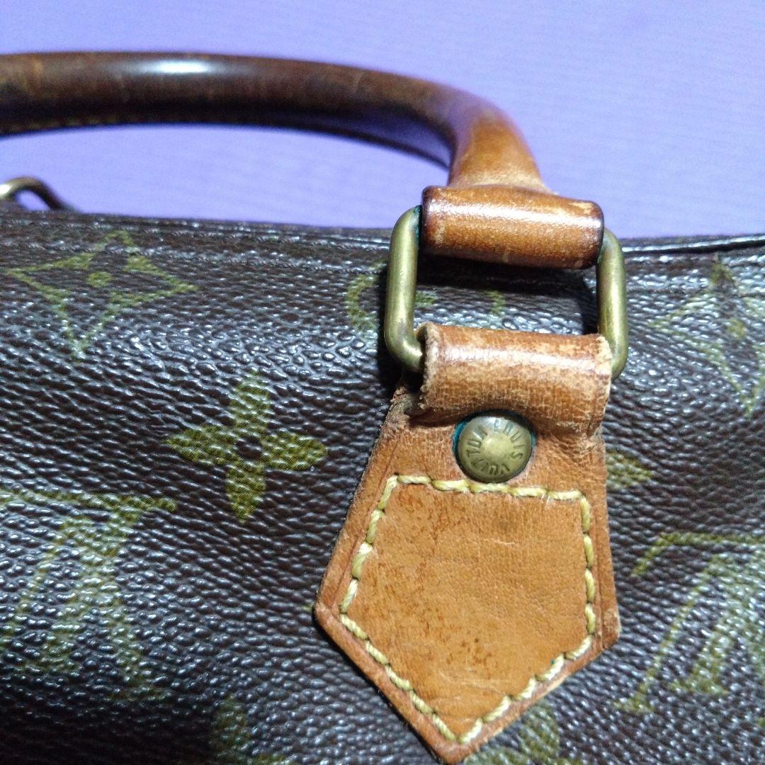 【鑑定済】 ルイヴィトン スピーディ 25 モノグラム ハンドバッグ