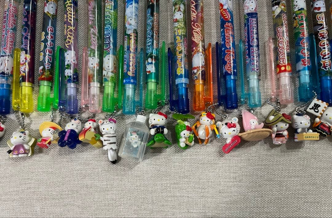ご当地キティ　ボールペン　シャーペン　平成レトロ　81本