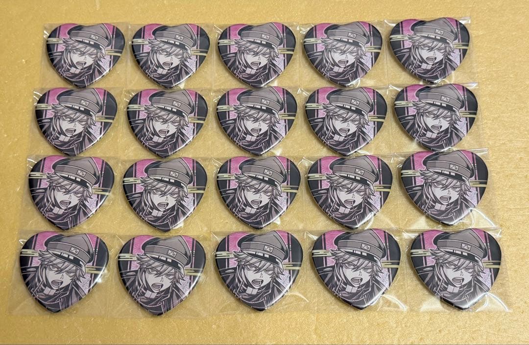 桃源暗鬼 ハート 缶バッジ 等々力 颯