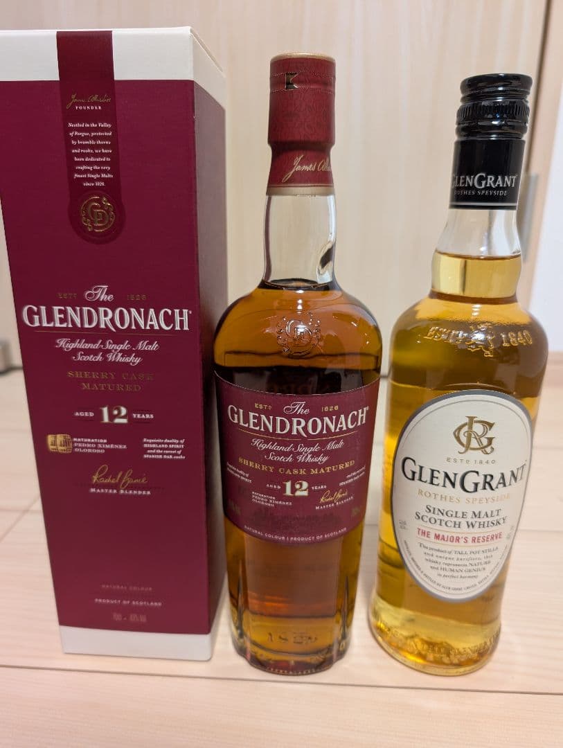 （セット販売）GLENDRONACH 12年＆ GLEN GRANT