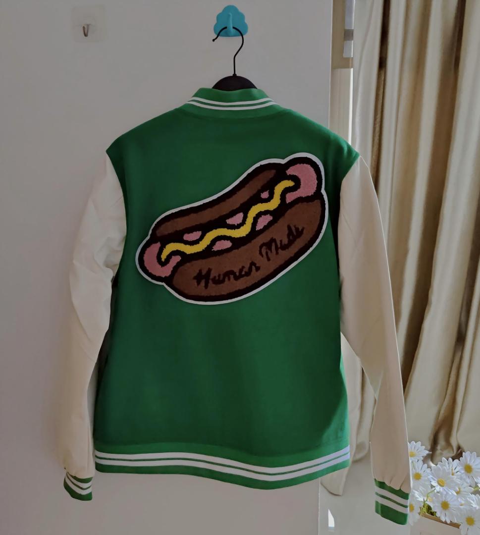 Human Made 緑/白 フリースジャケット