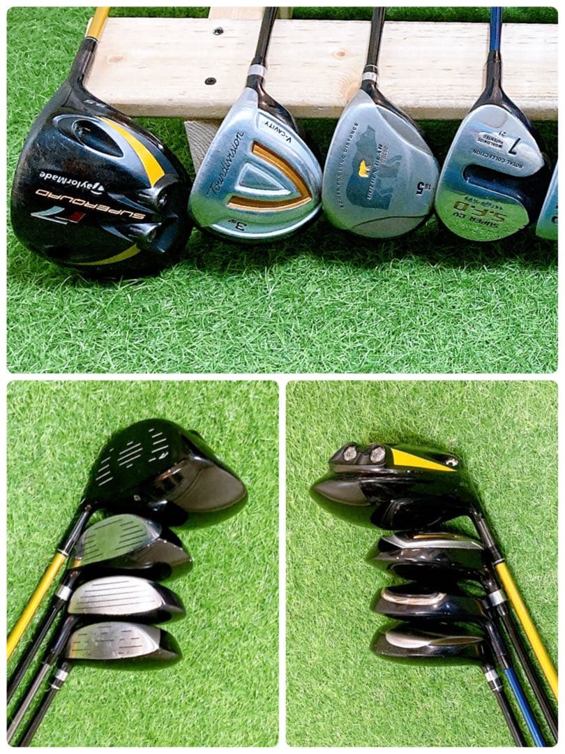 M2.テーラーメイド　初心者オススメ　ゴルフクラブ　メンズセット　右利き14本