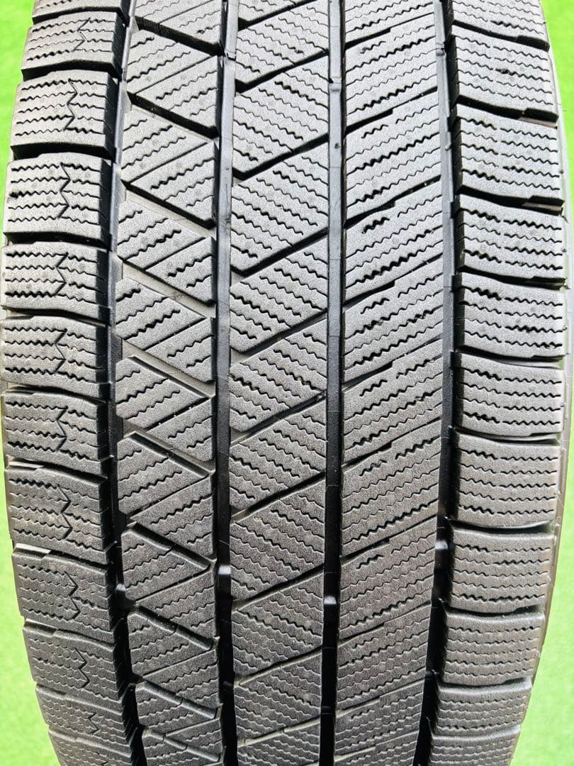 超美品ブリヂストン バルミナ アルミホイール 17インチ ブリザック タイヤ付き