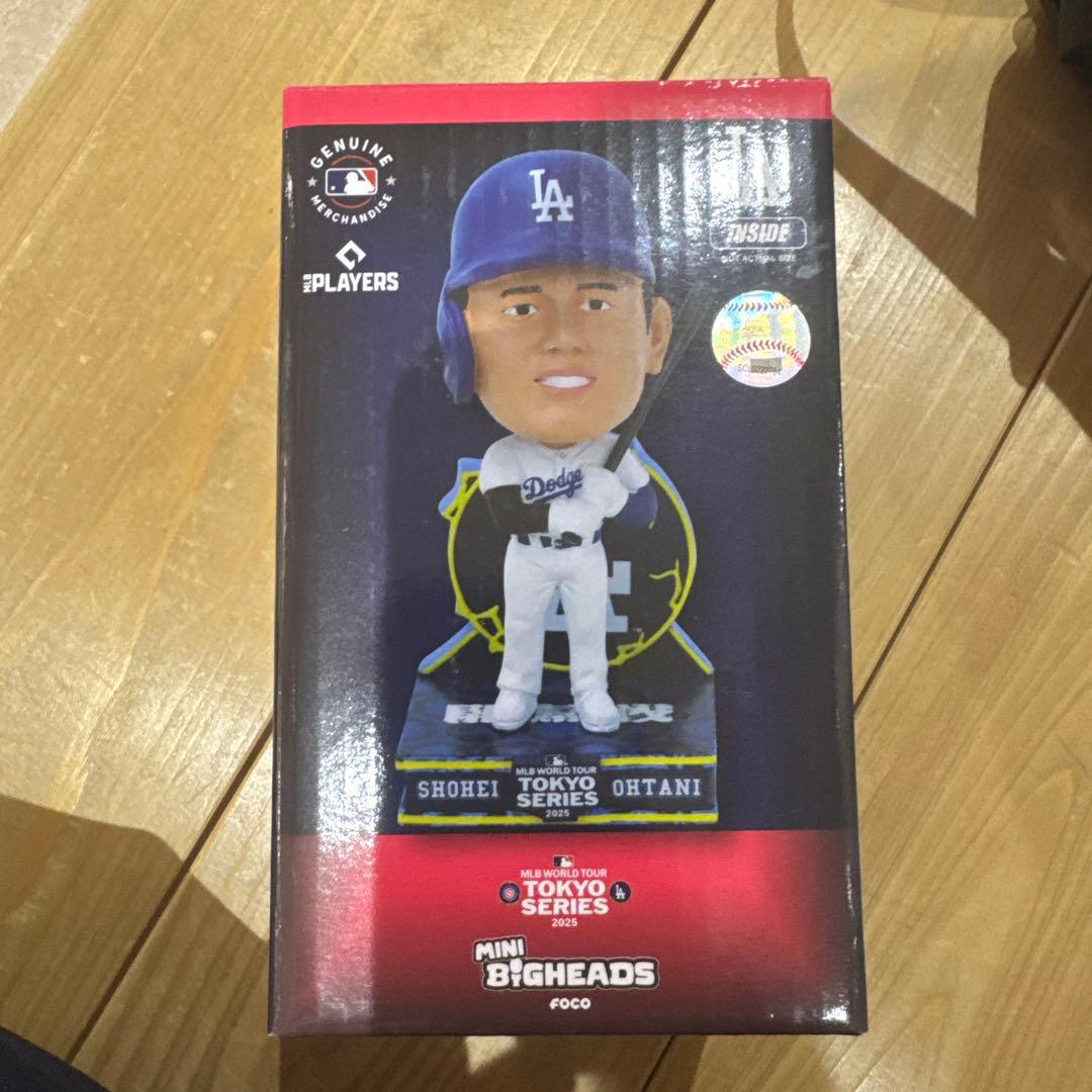 大谷翔平ミニビッグヘッズ TOKYO SERIES 2025 ボブルヘッド