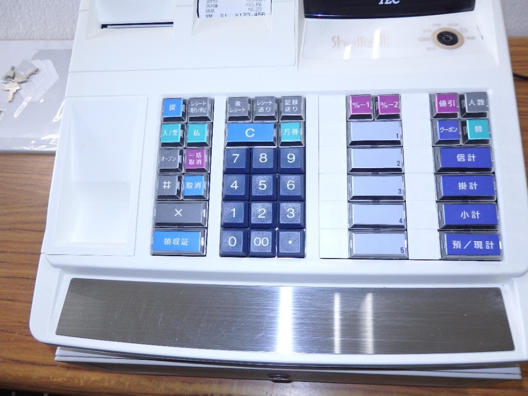 設定無料 TEC MA-550 インボイス レジスター 5部門 250924