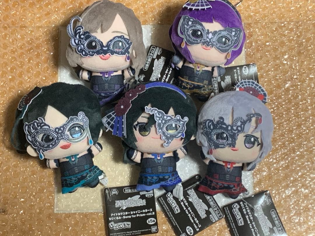 アイドルマスター シャイニーカラーズ ちびぐるみ　全5種　ナムコ限定