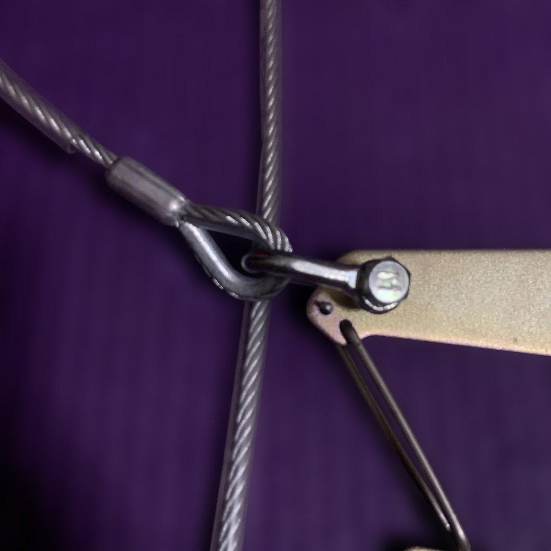 金属製避難はしご　7.5m ワイヤーラダー　美品　国家検定合格品　防災