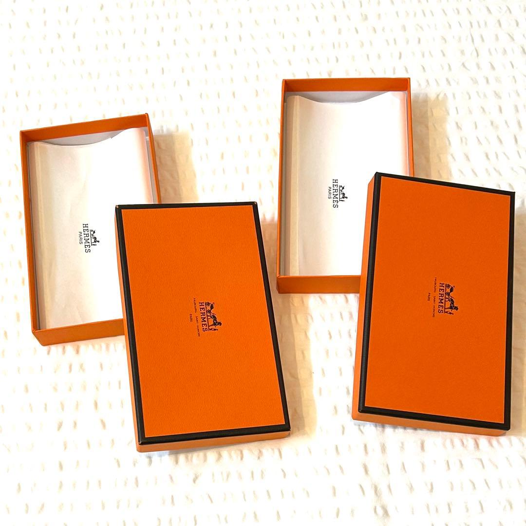 【新品同様多数】極上美品　エルメス25点ボックス空箱カレ90財布ツイリー化粧品用