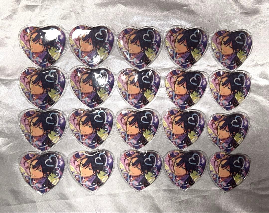 【まとめ】あんスタ ホワイトデー 缶バッジ ハート缶バッジ 氷鷹北斗 20点